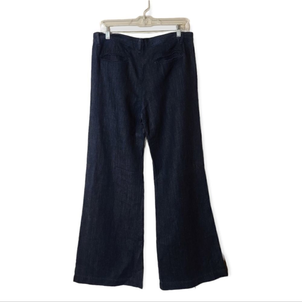 J Brand VINTAGE Wide Leg Linen Blend Trouser Jeans Size 28
